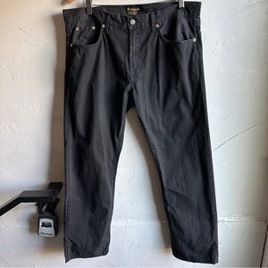 Civilianaire Black Japanese Denim Pants Made In USA Workwear Streetwear Straight